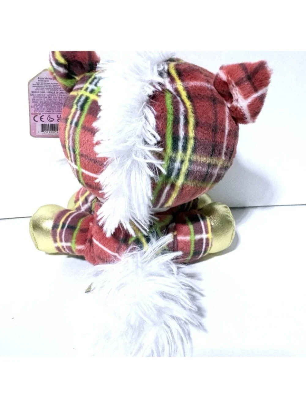 GUND Plushes Pets TARA MCNEIGH Horse Plaid Special Edition Plush Animal 6” NWT